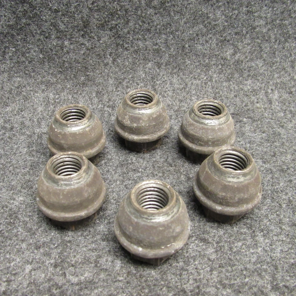 2007-2014 Ford Expedition 6 Metal Lug Nuts Good Used OEM 67257 - Image 1 of 3