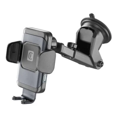 Cellular Line Supporto auto smartphone HUG Dual Pro Wireless 15W Black - Immagine 1 di 4