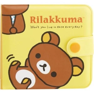 San-X Rilakkuma Bear Compact Wallet WL37801 Yellow NEW 2025 CHN - Picture 1 of 12