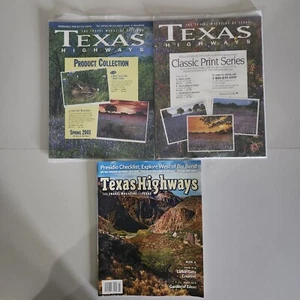 Vintage 1998 & 2001 Texas Highways Magazines SPECIAL EDITION Newsstand Bagged +1 - Picture 1 of 4