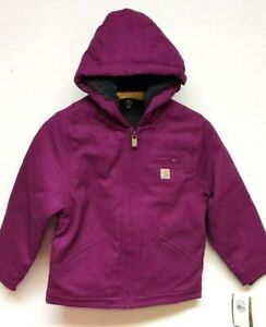 Carhartt CP9547-560 Canvas Insulated Sherpa Lined Hooded Jacket