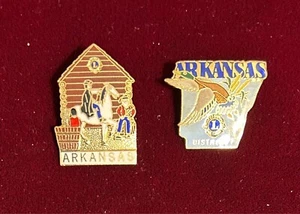 Lions Club Pins Vintage Arkansas Mallard Duck District 7 Neu - Bild 1 von 2