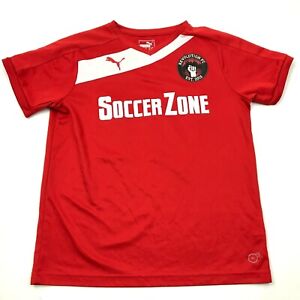 Revolution Soccer Jersey Youth Size Extra Large YXL Red White Shirt Short Sleeve