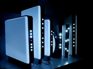 LED Leuchtkasten Einseitig + zweiseitig Licht Innovation Europa Neuheiten mit FB - Imagen 1 de 132