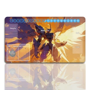 TCG Playmat Compatible Digimon Free Storage Bag Size 24X14IN Mouse Pad smb16 - Picture 1 of 18