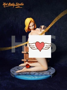 Lo último Body Studio Android 18 HBS Dragon Ball con toalla de baño estatua de resina 1/6 - Imagen 1 de 5
