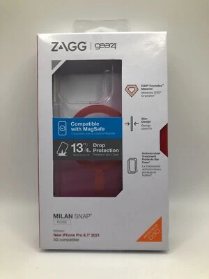 ZAGG/Gear4 Case for Iphone 14 Pro Rose - Image 1 of 3