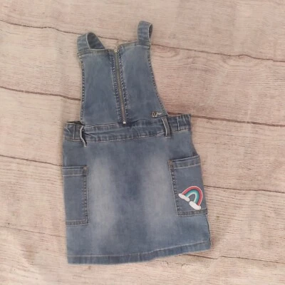 Deux par deux jeans mono vestido jersey con arco iris talla 5 Foto 1 de 4