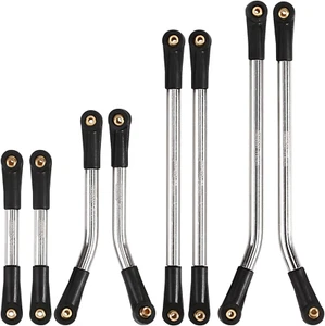 High Clearance 4 Links Set Stainless Steel Linkage Kit for Axial SCX24 Gladiator - Picture 1 of 12