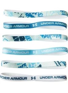 Under Armour Girl’s Graphic Headbands 6 Pack One Size Fits All - Picture 1 of 2