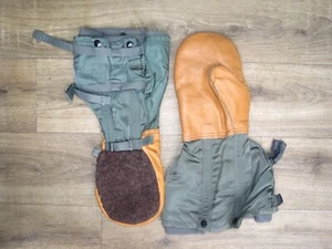 Arctic Extreme Cold Weather Mens Mittens Military Issued Alpaca Gloves Flyer's - Imagen 1 de 4