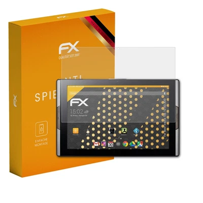 atFoliX 2x Displayfolie für Acer Iconia Tab 10 A3-A50 Schutzfolie matt&stoßfest - Bild 1 von 4