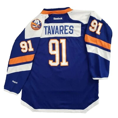 John Tavares Jersey Youth Size L/XL New York Islanders #91 Hockey NHL Reebok - Image 1 of 4