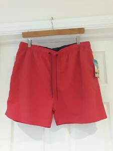 CEDARWOOD STATE Shorts Red Swim Wear with Pockets Short Length Men's Size Large - Picture 1 of 5