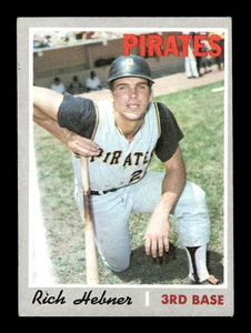 1970 Topps # 264 Rich Hebner Card Pittsburgh Pirates - Picture 1 of 2