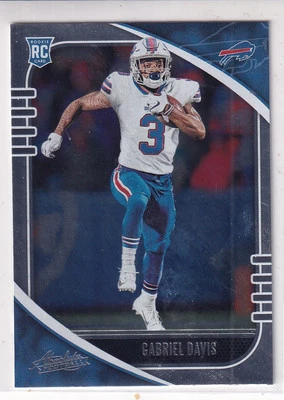 2020 Panini Absolute #136 Gabriel Davis Retail - Image 1 of 2