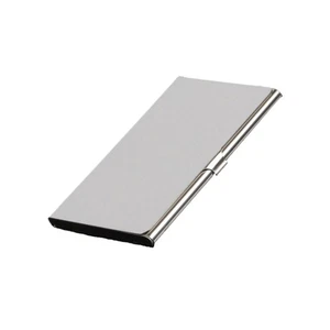 1PC Metal Business Holder Male and Female Stainless Steel Business Name Credit - Picture 1 of 11