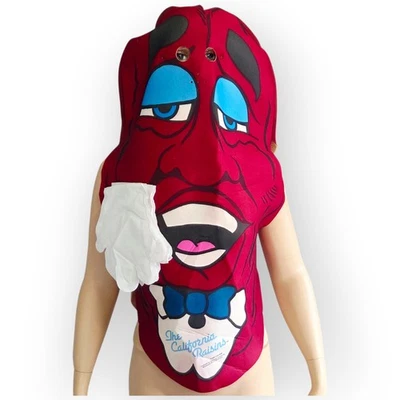 COLLEGEVILLE NEW California Raisins Adult Costume Halloween Pullover Vtg 1987 - Never Worn!
