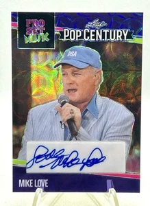 Mike Love SP 2023 Leaf POP CENTURY Pro Set Music Kaleidoscope Purple /6 - Picture 1 of 2