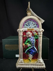 CHRISTOPHER RADKO 12 DAYS CHRISTMAS NO 10 DOWNING STREET LORDS SPRINGEN ORNAMENT - Bild 1 von 9