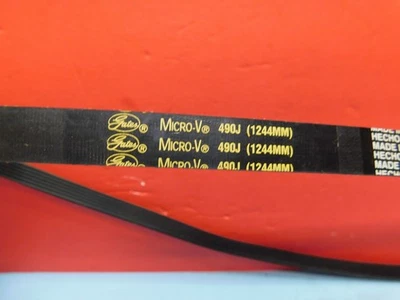 CINTURÓN GATES MICRO-V 490J 490J6--- CAJA 2445 O Foto 1 de 2