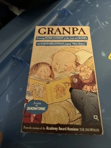 Granpa VHS 1992 Peter Ustinov Used Rare From Showtime - Picture 1 of 4