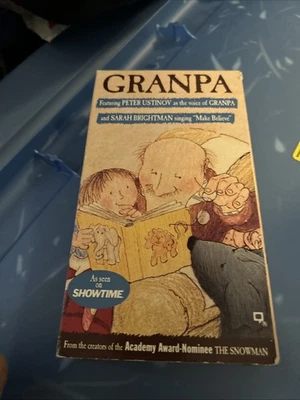 Granpa VHS 1992 Peter Ustinov Used Rare From Showtime - Image 1 of 4