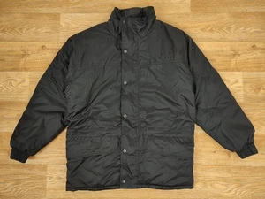 BLUE RIBAND Winter COAT, Size S, Black, Pockets, Pack-away Hood, VGC - Picture 1 of 6