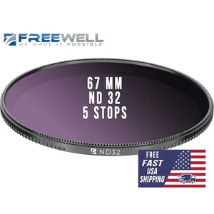 NEW Freewell Magnetic Swap System 67mm Neutral Density ND32 (5 f-stops) Camera - Picture 1 of 5