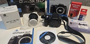 Konica Minolta Dynax 5D DSLR Kamera mit AF DT 18-70mm Objektiv – OVP  - Bild 1 von 24
