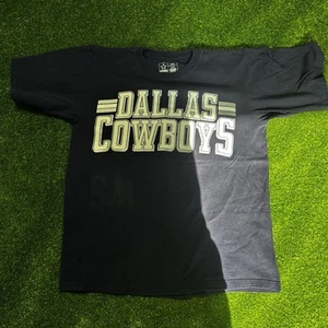 Team Apparel Dallas Cowboys Tee Medium | Black | Men’s Official T-Shirt - Picture 1 of 6