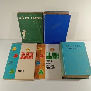 Girl Guides Vintage Book Bundle Lot x 5 Assorted Titles - Imagen 1 de 22