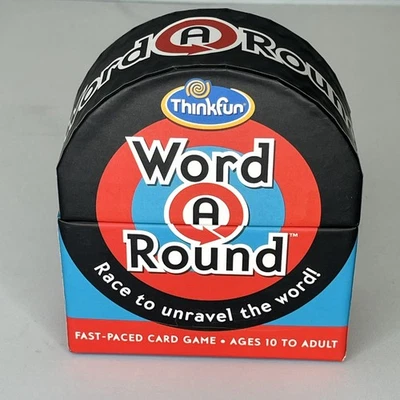 Word A Round: Race To Unravel The Word! Fast-Paced Card Game - Thinkfun 2012 - Image 1 of 4