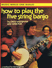 How to Play the Five-String Banjo Dick Weissman Method Vol 1 Lessons Book CD