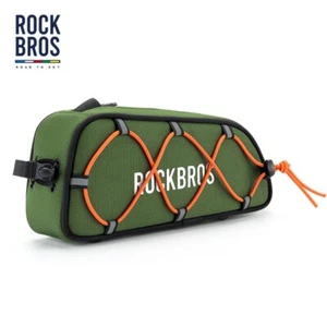 【ROAD TO SKY】ROCKBROS Bike Top Tube Bag Waterproof Multi-Colored Storage Bag - Picture 1 of 17