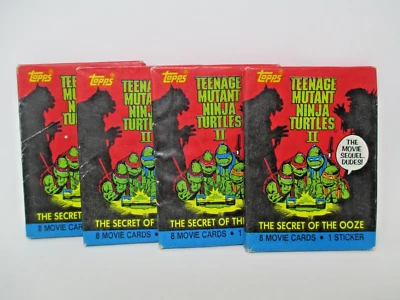 Topps 1991 Teenage Mutant Ninja Turtles Secret of the Ooze Wax Pack UNOPENED - Image 1 of 4