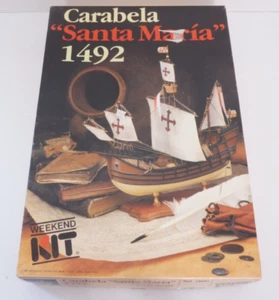 Carabela Santa Maria 1492 Escala 1:110 Fin de Semana Modelo Barco Kit Ref 18001 - Imagen 1 de 12