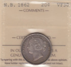 1862 New-Brunswick Twenty Cents 20¢ - ICCS EF40 - XWT519
