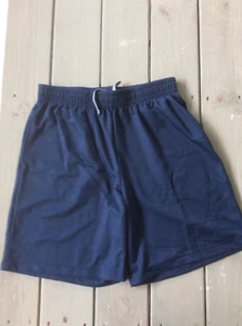 Athletic Works Mens M 32-34 Navy Blue Shorts - Picture 1 of 4