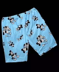 Pantalones Cortos de Pijama para Mujer Mickey Mouse Azul Talla Grande 3XL Nuevo Ropa de Dormir Salón - Imagen 1 de 1