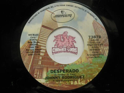 Johnny Rodriguez: Always Be Honky Tonks In Texas / Desperado, 45 RPM VG+ (WE) - Image 1 of 2
