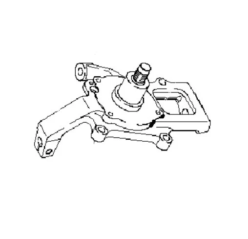 Nudillo izquierdo GENUINO 517153E350 para Kia Sorento 2007-2009 Foto 1 de 1