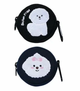 Pechon Fauchon Cute Puppy Keyring Tiny Pouch Airpods Buds Case Mini Coin Purse - Picture 1 of 15