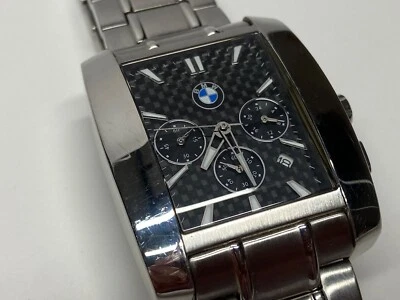 BMW Lifestyle Collection Business Classic Car Retro Accessory Chronograph Watch - Image 1 of 4