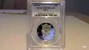 1995-S PCGS PR69DCAM SILVER KENNEDY HALF DOLLAR - Picture 1 of 2