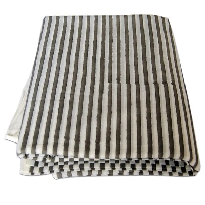 Handmade Indian Block Printed Cotton Fabric 10 Yard Sanganeri Running Voile - Image 1 of 4