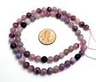 Rare Sugilite Beads, Natural Polished Smooth Purple Round Gemstone Beads - Rn138