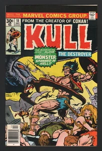 KULL, THE DESTRUYER #18, Marvel, 1974, en muy buen estado, ¡monstruo generado en el cielo! - Imagen 1 de 1