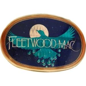 Boucle de ceinture vintage Fleetwood Mac Pacifica Stevie Nicks groupe de musique rock roll années 70 - Photo 1 sur 5