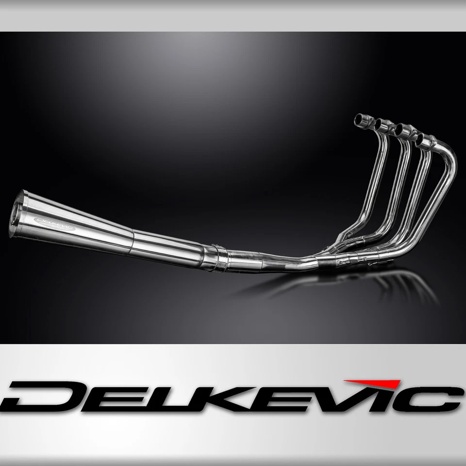 CB700SC Nighthawk CBX750 Horizon 84-86 Exhaust 4-1 Stainless Megaphone Muffler - Image 1 of 4